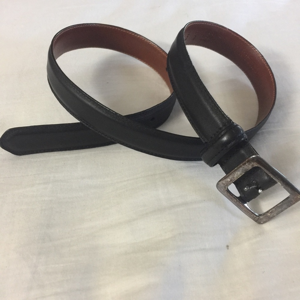Coach leather belt size medium